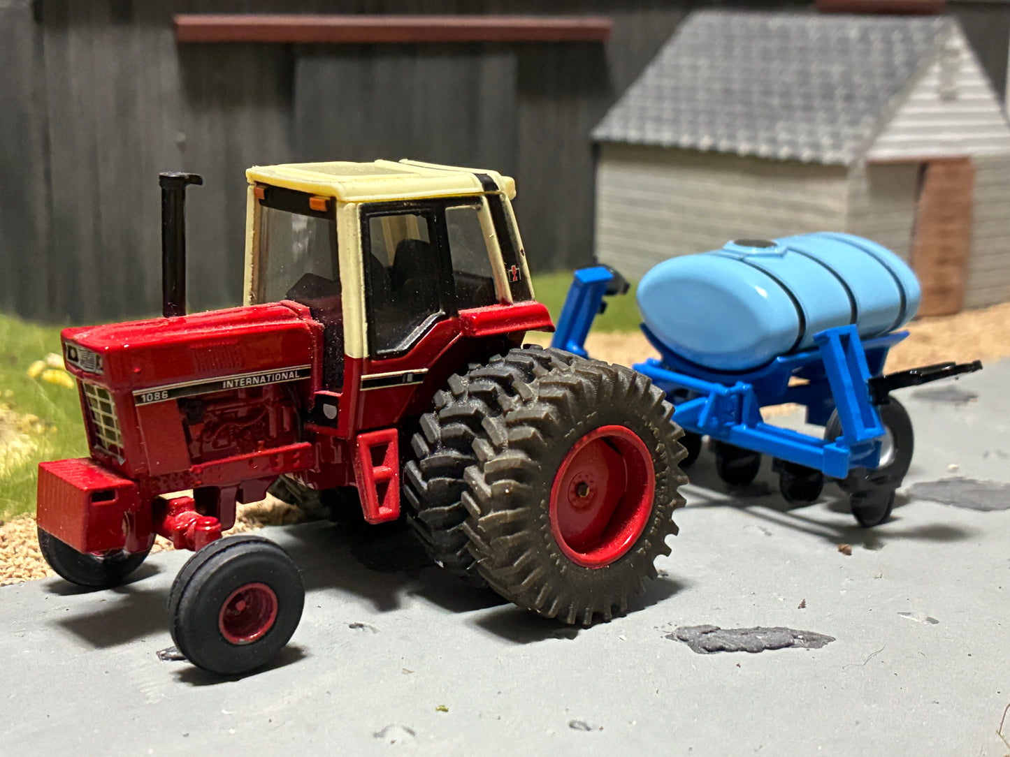 1/64 Blue Side Dresser 7 Row