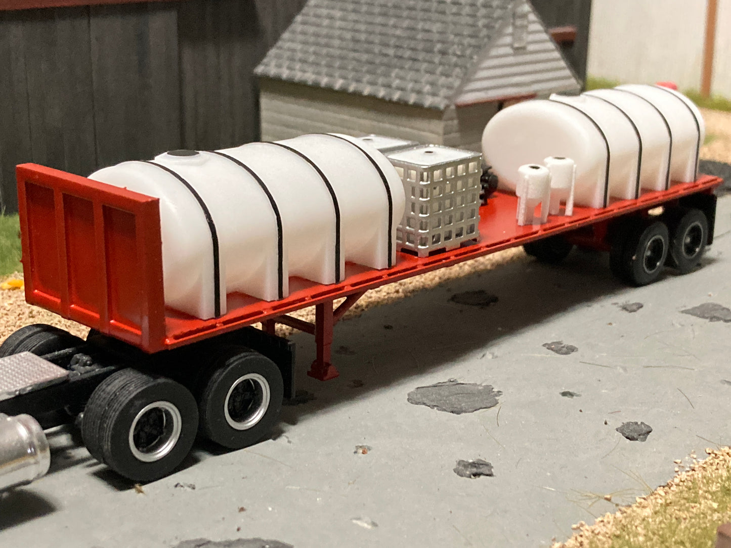 1/64 Old Style Liquid Fertilizer Tender Trailer