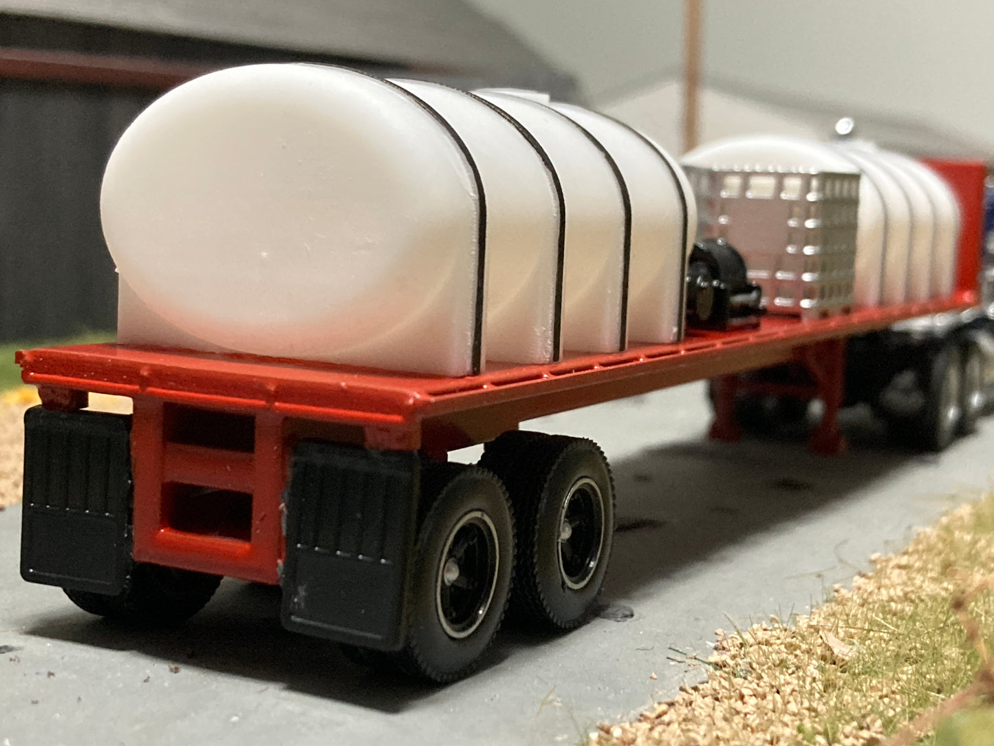 1/64 Old Style Liquid Fertilizer Tender Trailer