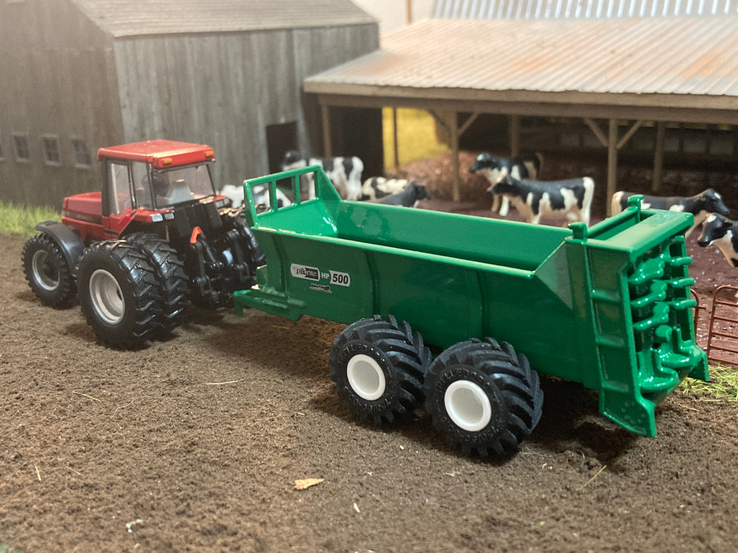 1/64 Pik Rite HP-500 Manure Spreader