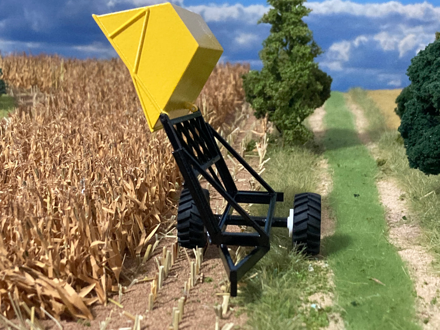 1/64 Dump Cart 14ft Yellow