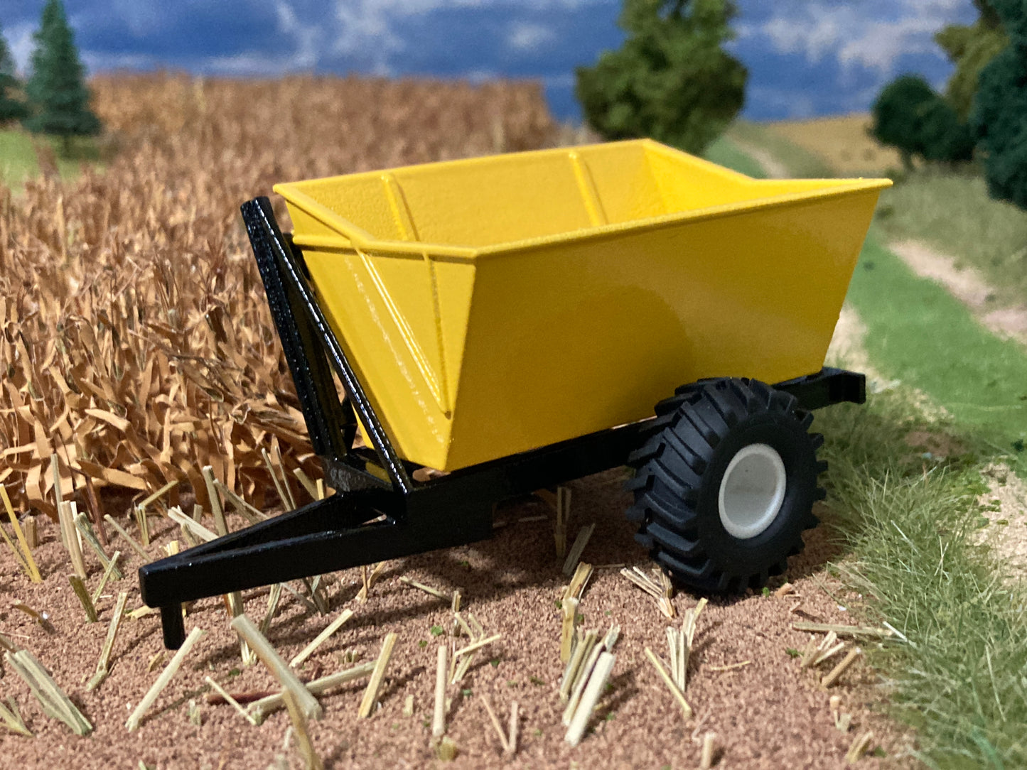 1/64 Dump Cart 14ft Yellow