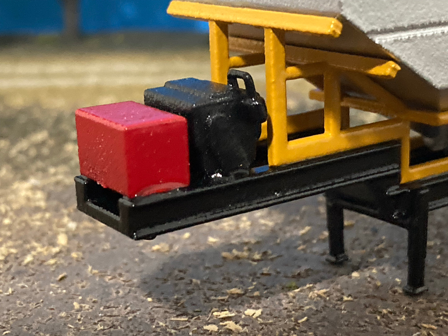 1/64 Rear Discharge Fertilizer Tender Trailer