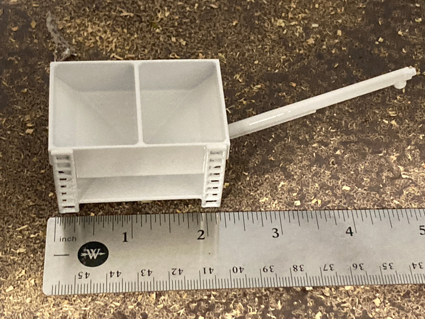 1/64 Rear Discharge Fertilizer Tender 10 ton For Truck Mount