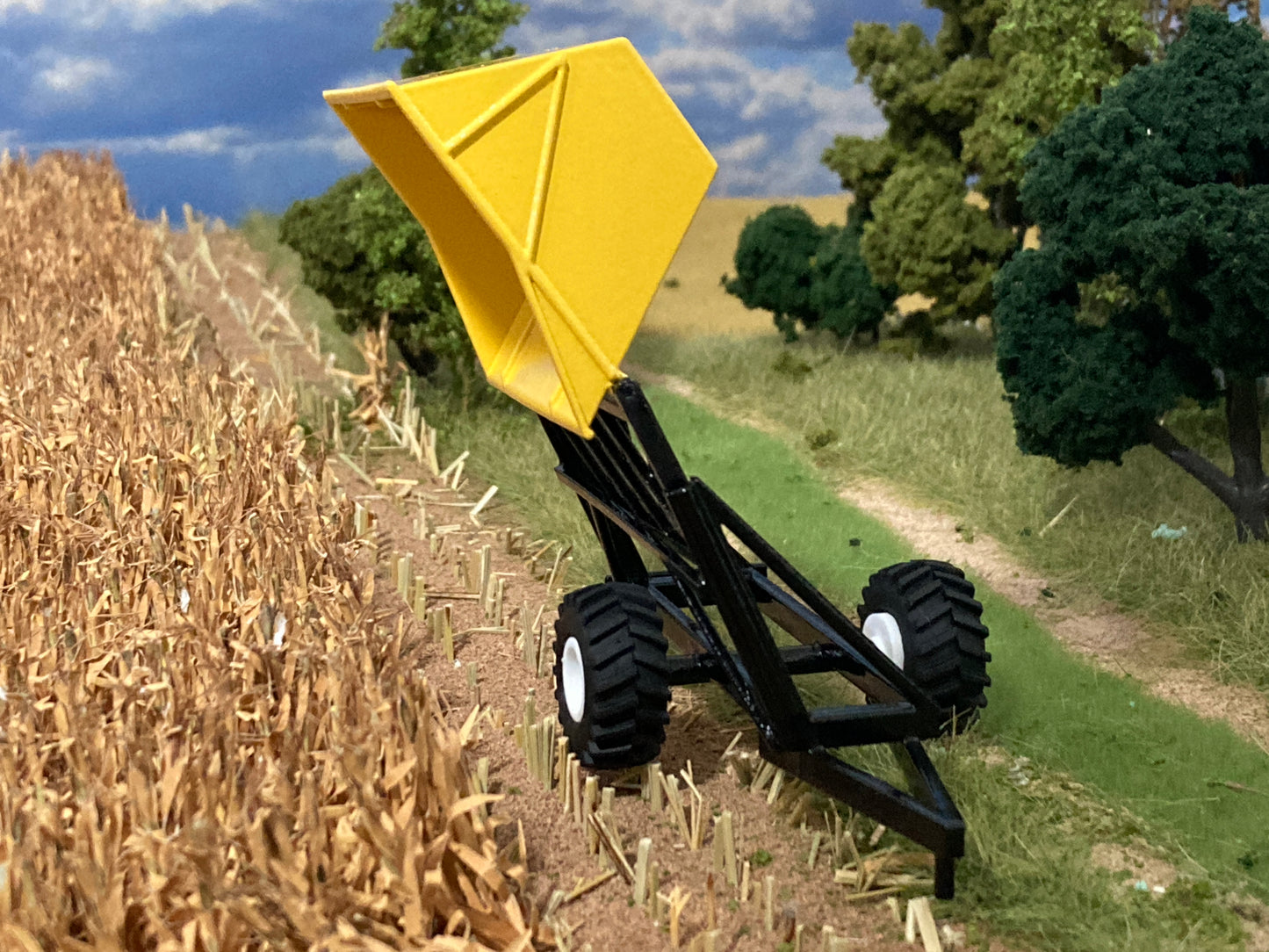 1/64 Dump Cart 14ft Yellow