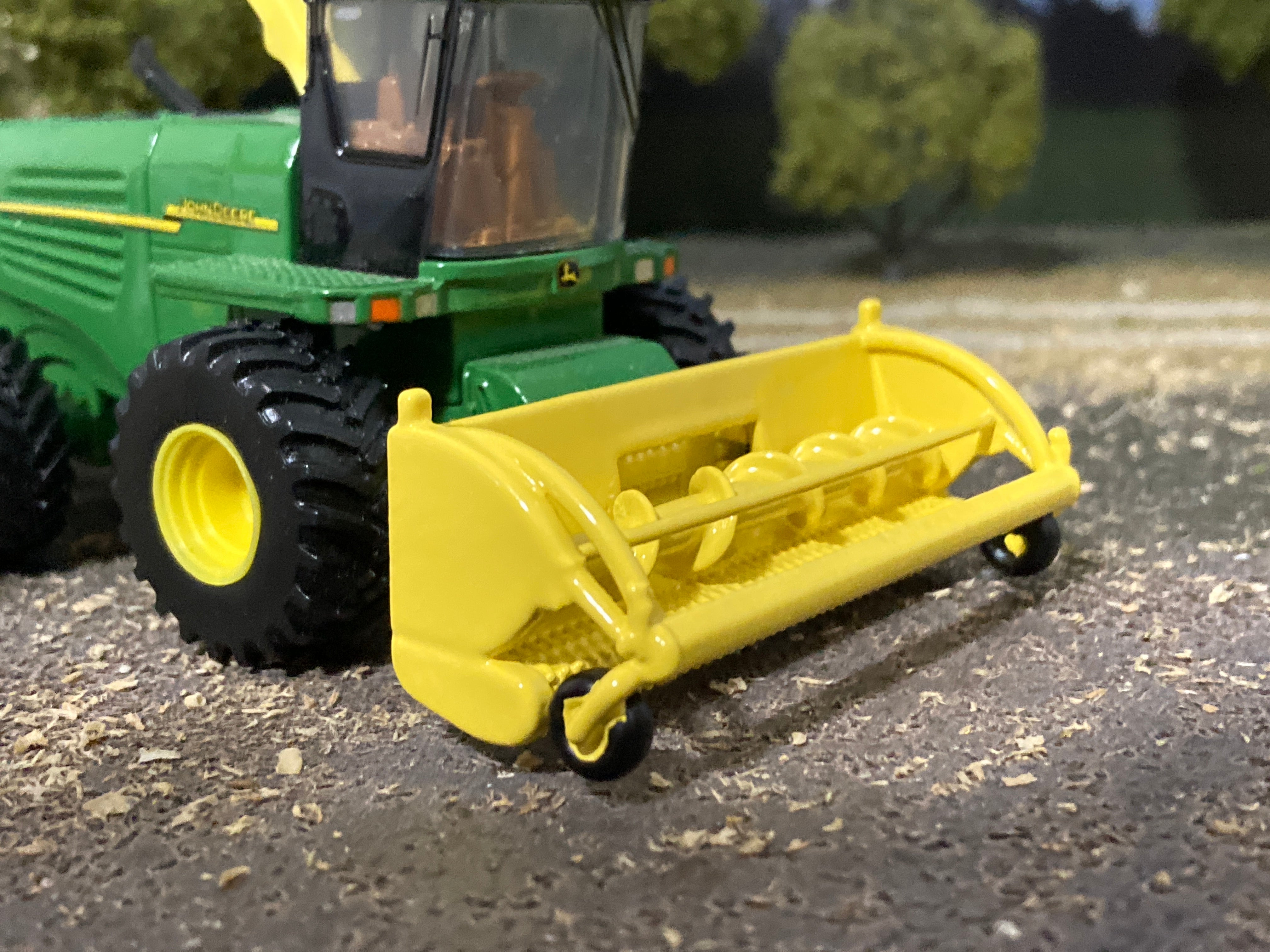 Forage sales harvester toy