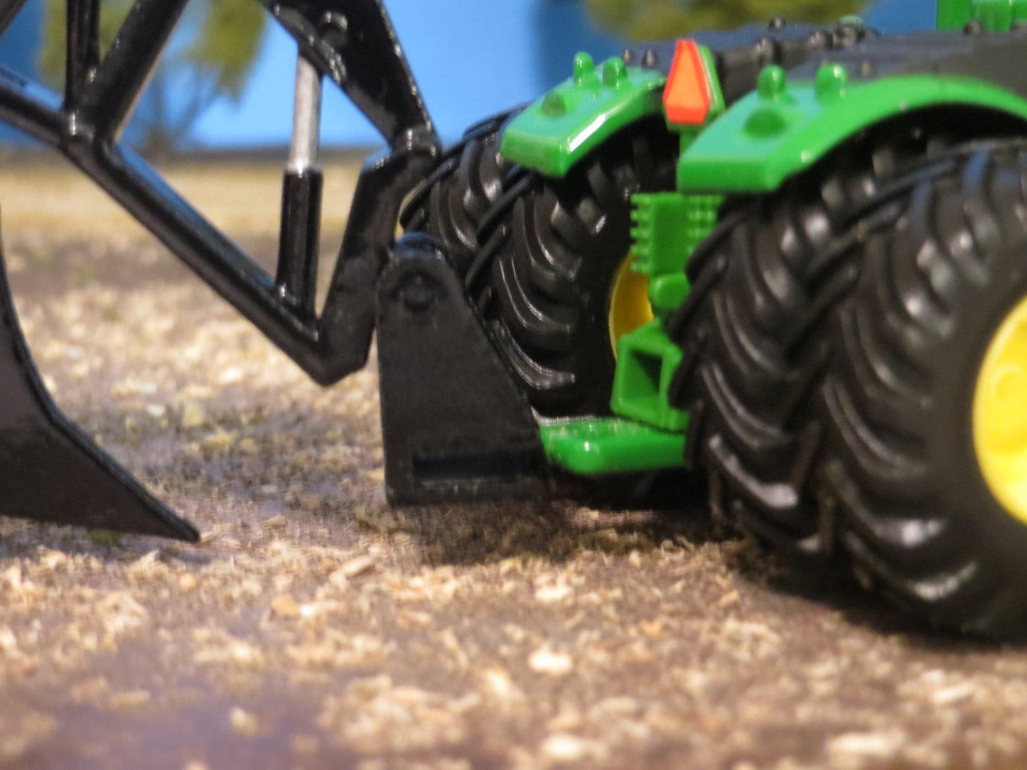 1/64 Tile Plow for Tractor Mount (black)