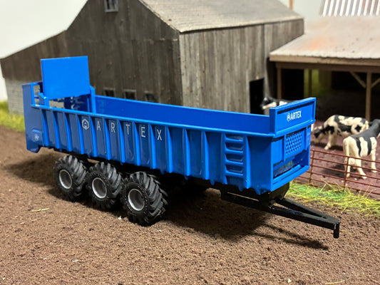 1/64 Artex CB1200 Manure Spreader Blue