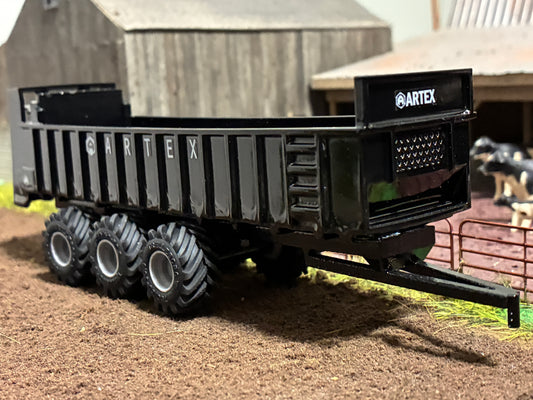 1/64 Artex CB1200 Manure Spreader Black