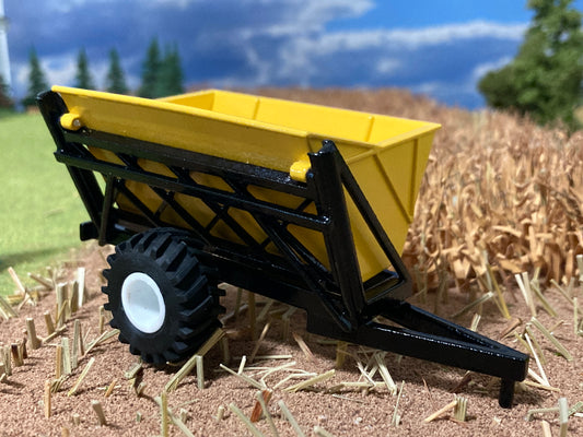 1/64 Dump Cart 14ft Yellow