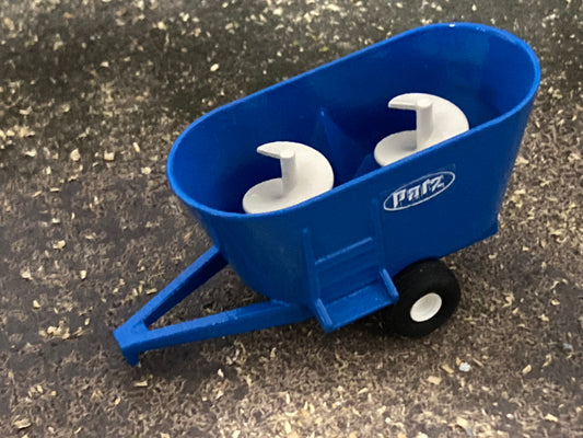 1/64 Vertical Feed Mixer Twin Screw pull Type Blue